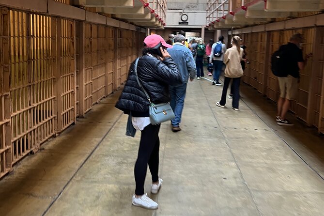 Alcatraz Inside Access Ferry and Audio Tour with Night Option - Walking up to the prison