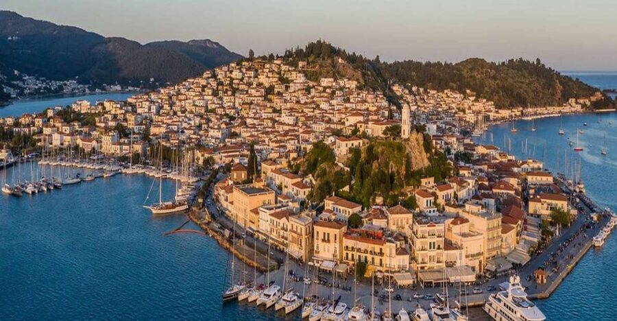 Athens: Ferry Boat Ticket to/from Poros Island - Boarding a spacious ferry with two ways to sit