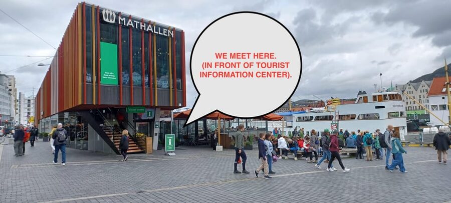 Bergen: Sightseeing Walking Tour with Ferry Ride - St. Mary’s Church and Bergenhus Fortress