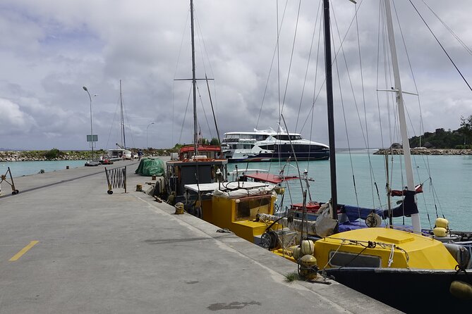 Cat Cocos: Mahe to La Digue Island Fast Ferry - Leaving Mahé from Victoria’s Inter Island Quay