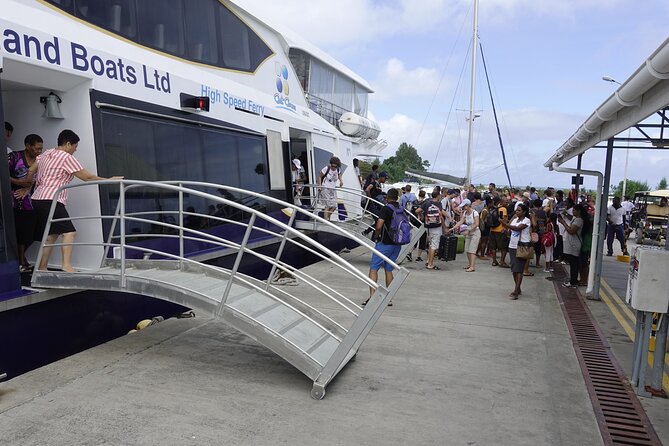 Cat Cocos: Praslin Island to Mahe Island Fast Ferry - Price and overall value at $72.12