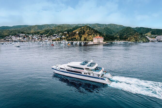Catalina Express: San Pedro to Avalon One-Way Ferry - Arriving At The Cabrillo Mole In Avalon