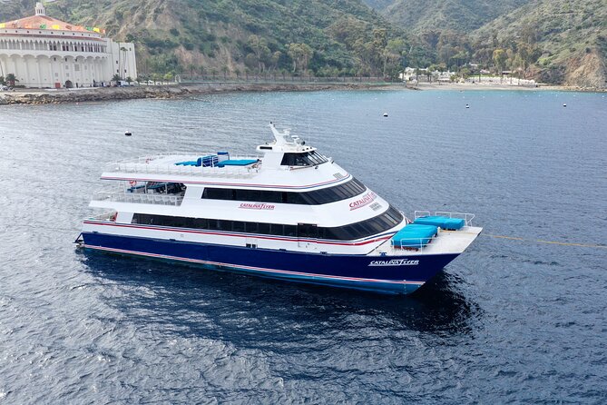 Catalina Island Ferry Avalon to Newport Beach - What the ticket includes, and what it does not