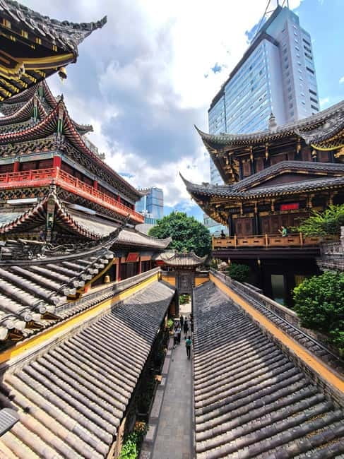 Chongqing: Trendy Spots, Cableway & Ferry Private Tour - Raffles City and Chongqing’s vertical identity