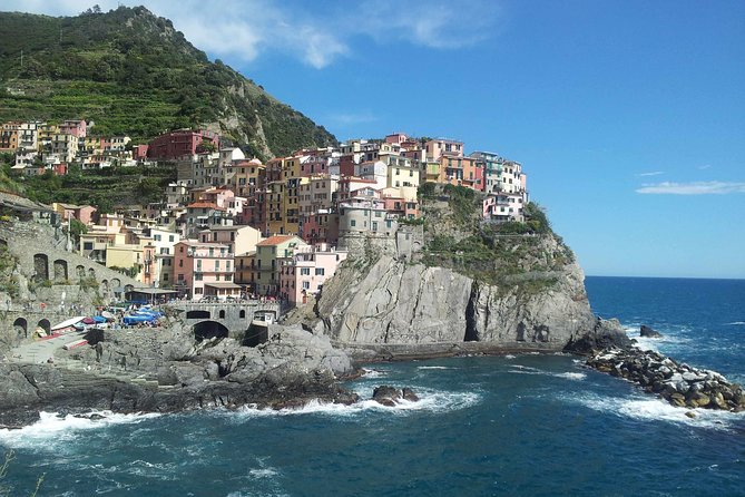 Cinque Terre Private Tour by Minivan and Ferry-Boat Shore excursion from Livorno - Riomaggiore, the first steep taste of Cinque Terre