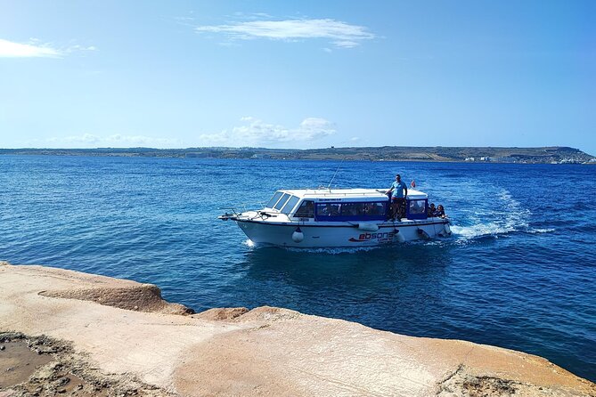 Comino Islands Private Boat Tour Ebsons Ferry - What is included, and what costs extra