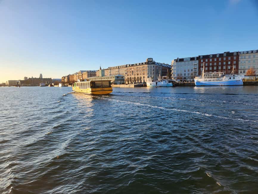 Copenhagen Combo: Walking Tour, Harbor Ferry & Royal Guards - Marmorkirken and Amalienborg Palace