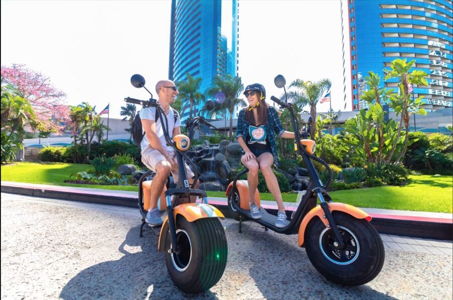 Coronado: GPS-Guided Scooter Tour & Round-Trip Ferry - From the Ferry Landing to Coronado’s center