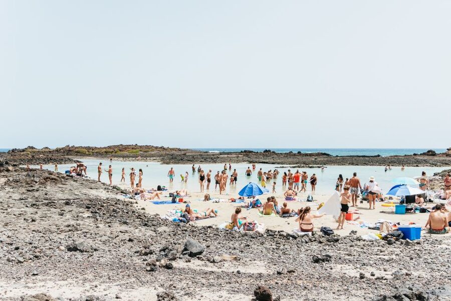 Corralejo: Return Ferry Ticket to Lobos Island Fuerteventura - La Concha Beach and the calm coves
