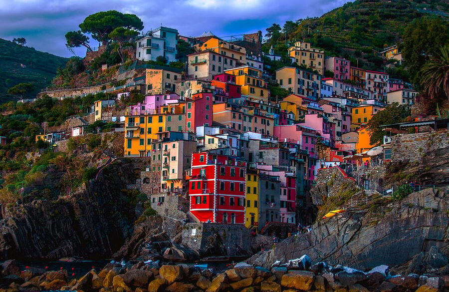 Exclusive Cinque Terre day tour by Ferry with stop in Pisa - Riomaggiore, the first village