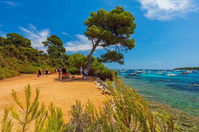 Ferry from Cannes to the island Ste Marguerite - Swimming and snorkeling along the coast