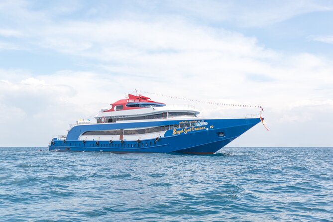 Ferry from Phi Phi Islands to Phuket with Dropoff Service by Royal Jet Cruiser - Key points to know before booking