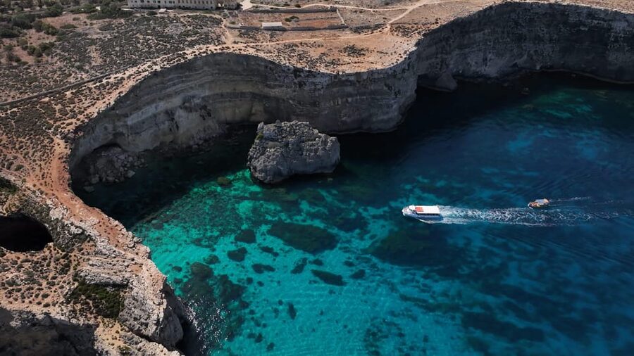 Ferry service to Blue Lagoon (opt. stop in Gozo)& Caves trip - Adding an Optional Stop in Gozo