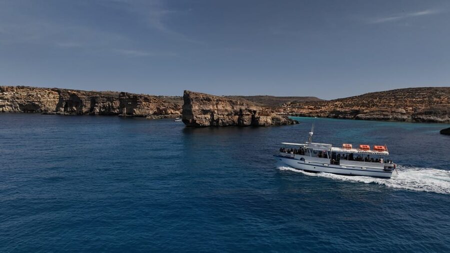 Ferry service to Blue Lagoon (opt. stop in Gozo)& Caves trip - How the Return Works