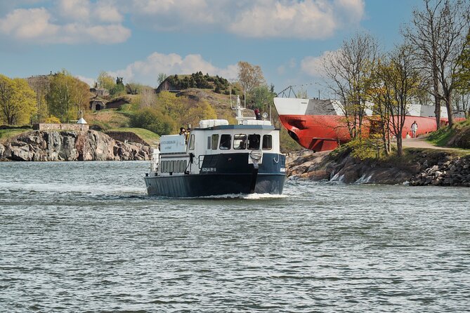 Ferry to Suomenlinna Fortress Island - The 20 to 25 minute ride across Helsinki Harbor