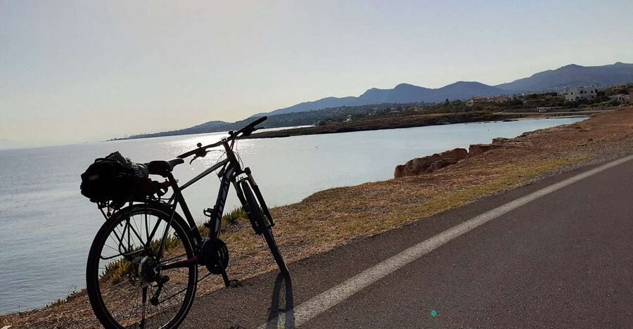 From Athens: Aegina Island E-Bike Tour with Ferry Tickets - The 50-kilometer ride and what the e-bike really changes