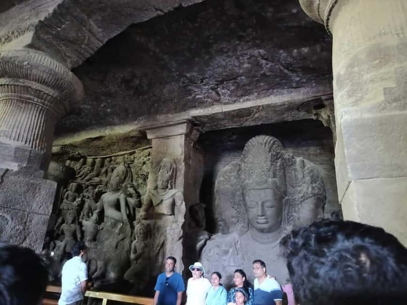 From Mumbai: Half-Day Elephanta Caves Tour with Ferry Ride - Cave 1 and the towering Trimurti