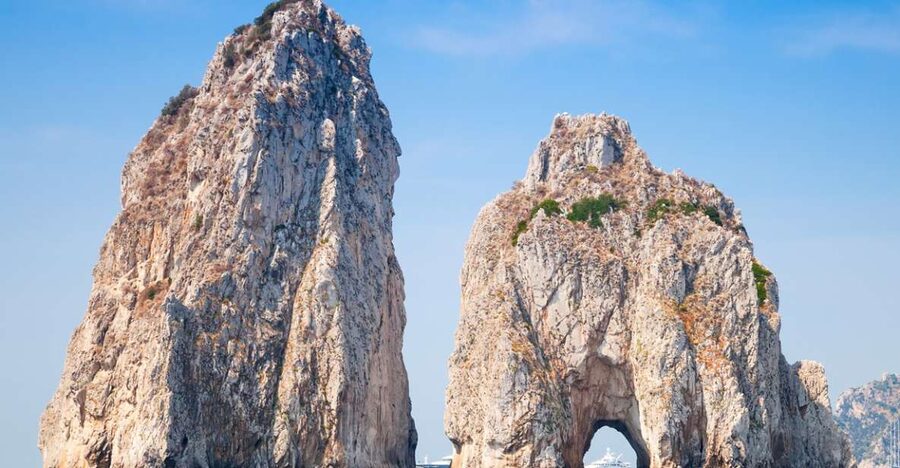 From Naples: Capri Day Trip with Ferry and Island Boat Tour - Leaving Naples from Via Galileo Ferraris