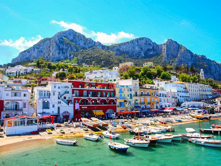 From Naples: Capri Guided Tour with Ferry Tickets & Minibus - Anacapri: the calmer half of the visit