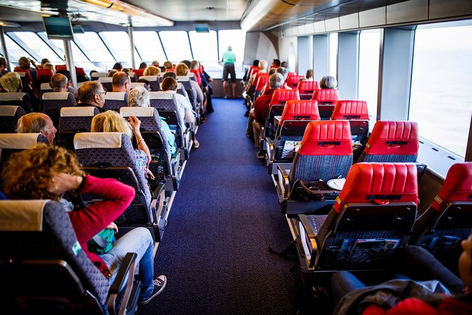 From Seattle: Round Trip by High Speed Ferry to Victoria, BC - Economy seating and the onboard atmosphere