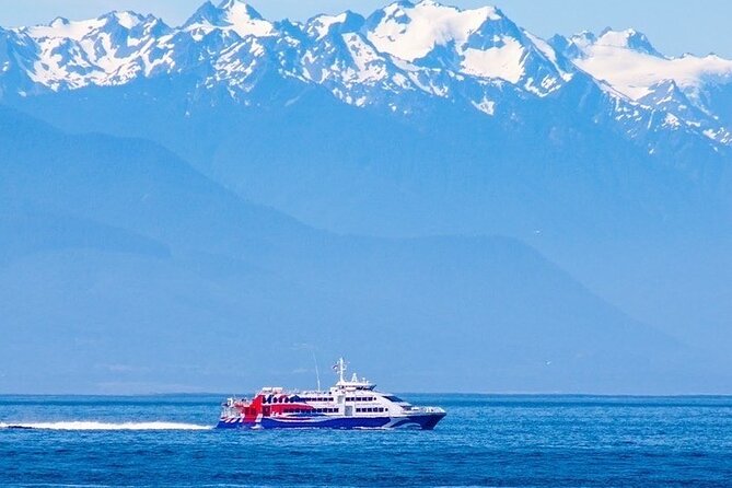 From Seattle: Round Trip by High Speed Ferry to Victoria, BC - Food, duty-free shopping, and the outside deck