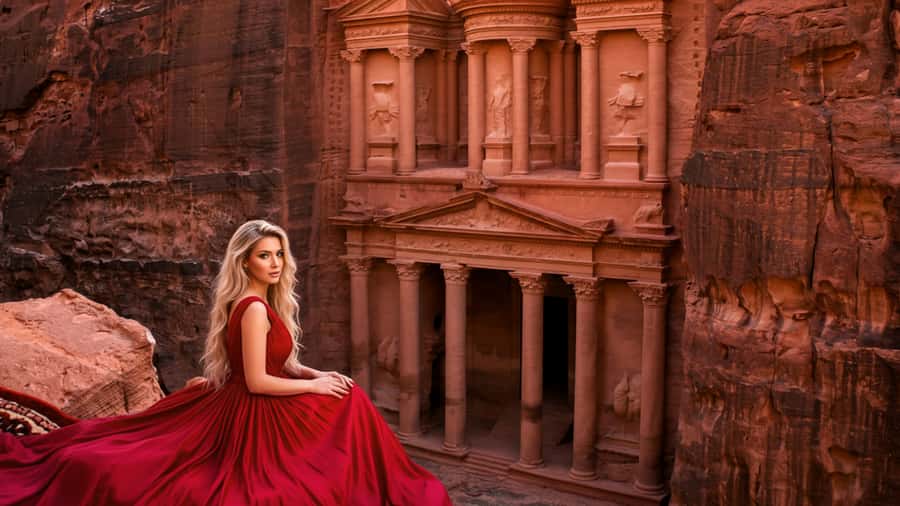 From Sharm El Sheikh: Day Tour to Petra by Ferry - Entering Petra through the Siq
