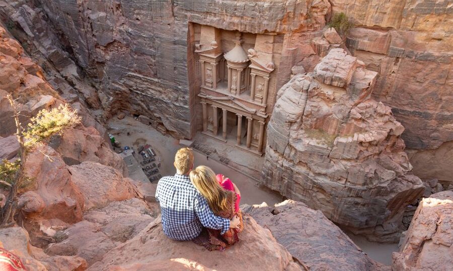From Sharm El Sheikh: Day Tour to Petra by Ferry - Al-Khazneh and Petra’s major monuments