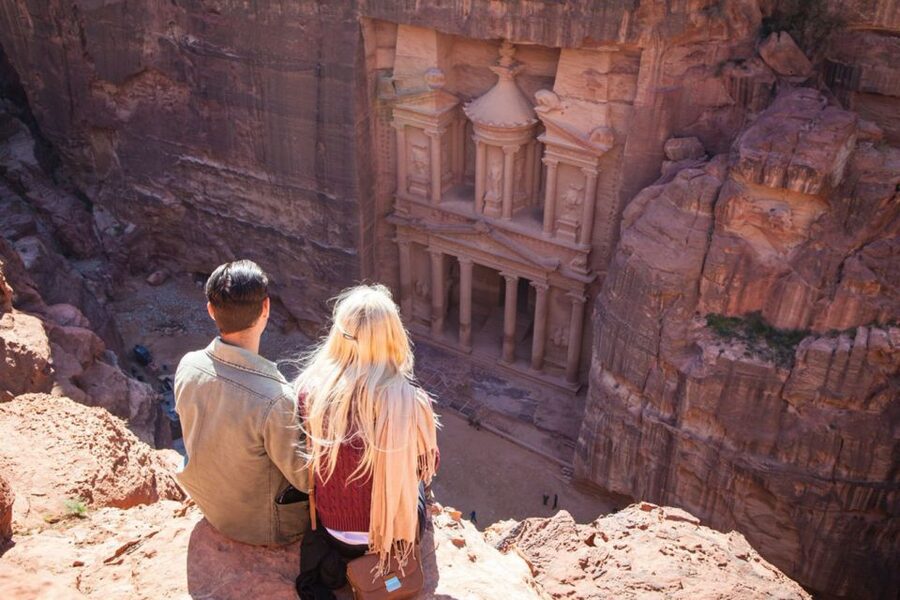 From Sharm ElSheikh: The Lost City (Petra) Day Tour by Ferry - Roman Theater, King Wall, and the citadel remains