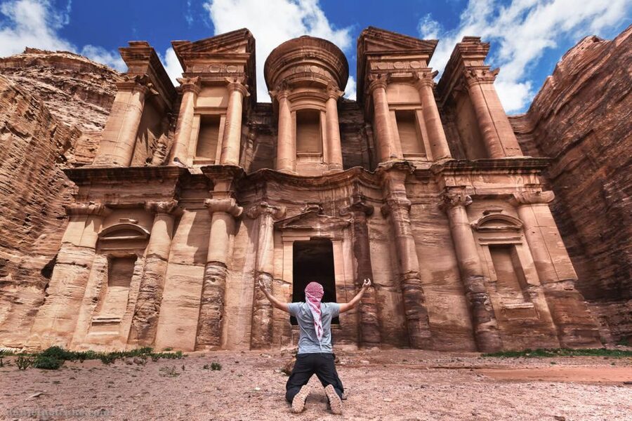 From Sharm ElSheikh: The Lost City (Petra) Day Tour by Ferry - From Sharm El Sheikh to Taba by air-conditioned vehicle