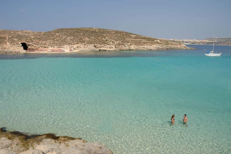 From Sliema or Bugibba: Comino Blue Lagoon Round Trip Ferry - The Optional Comino Caves Boat Trip