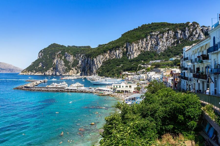From Sorrento: Round-Trip Ferry Ticket to Capri and Positano - Starting at Piazza Marinai d’Italia