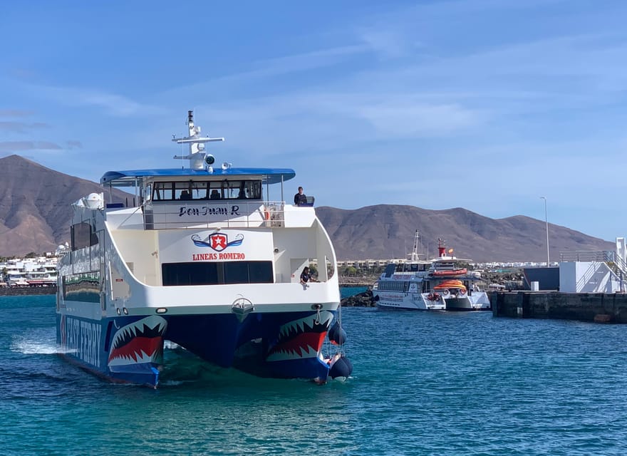 Fuerteventura: Round-Trip or 1-Way Ferry Ticket to Lanzarote - Returning from Lanzarote to Fuerteventura