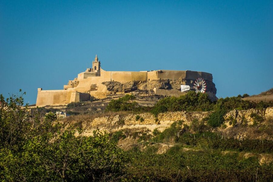 Gozo Day Pass Ferry and Hop-on Hop-off buses with audio Tour - Route 2, the blue line, covers the north