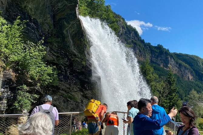 Guided tour to Hardanger Fjord, Waterfalls and Ferry Crossing - Trengereid gives you the first fjord view