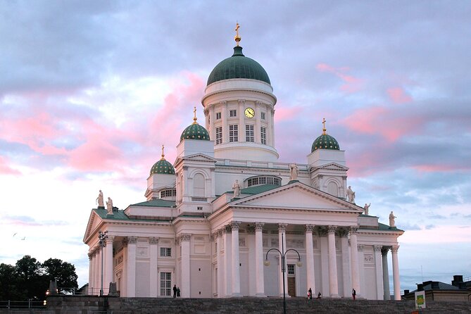 Guided tour to Helsinki from Tallinn by VIP car with return ferry ticket - Jugend architecture and Kaivopuisto Park