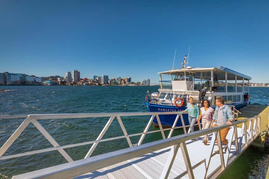 Halifax: Georges Island National Historic Site Ferry Ticket - The 10-minute ride across Halifax Harbour