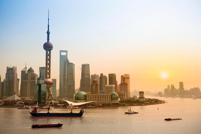 HuangPu River Ferry Boat & Highlights Bike Tour With Local Lunch - Key points at a glance
