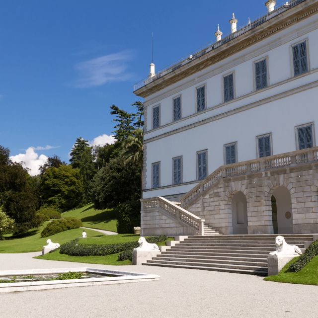 Lake Como: Villa Carlotta and Villa Melzi with Ferries - Villa Melzi Gardens: plants, sculptures, and a Japanese pond