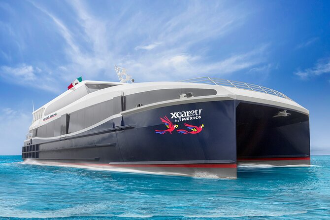 Luxury FERRY Xcaret: From Playa del Carmen to Cozumel - Key points to know before you book