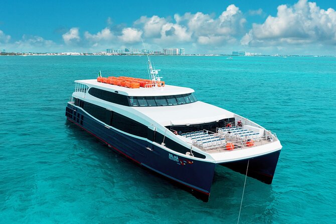 Luxury FERRY Xcaret: From Playa del Carmen to Cozumel - What the Playa del Carmen departure is like