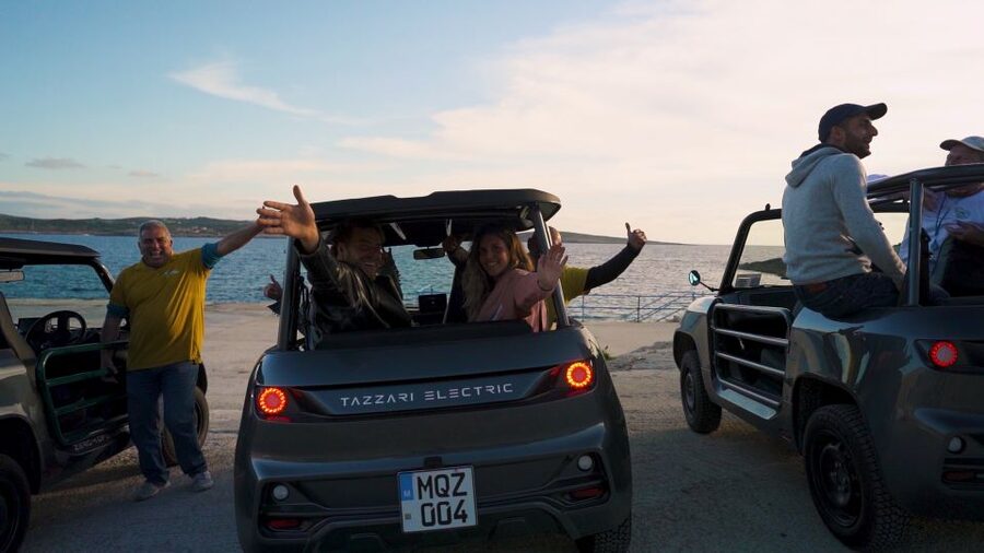 Malta: Gozo Private Chauffeured E-Jeep Tour with Ferry - Sanap Cliffs and the open coast