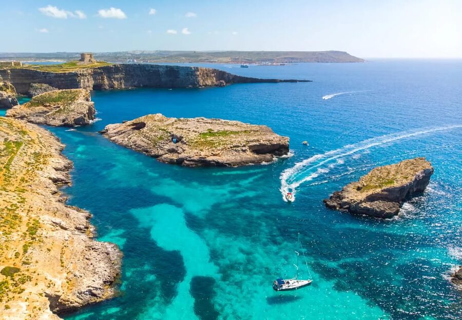 Malta: Roundtrip Ferry to Comino Blue Lagoon w/Gozo Option - Marfa and Ċirkewwa: choosing your departure point