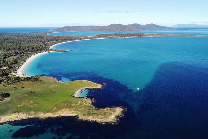 Maria Island Ferry - Hobart Bus Connection (Return Service) - The road to Triabunna and what the driver adds