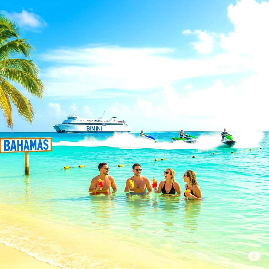 Miami: Bahamas Full-Day Trip by Ferry - Beach Time in the Bahamas