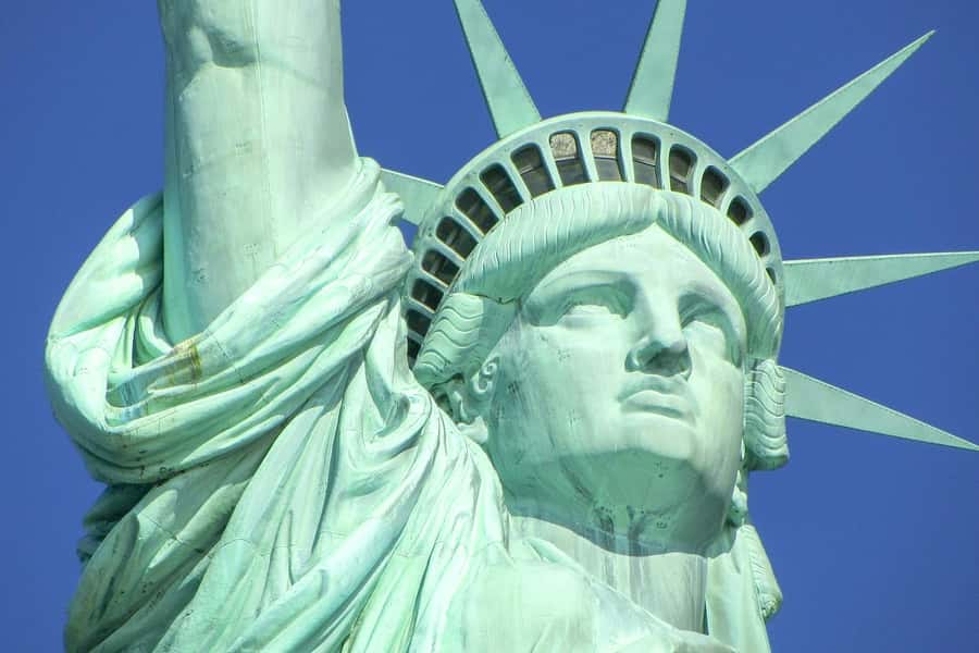 New York City: Statue of Liberty & Ellis Island with Ferry - The ferry ride and first views of Lady Liberty