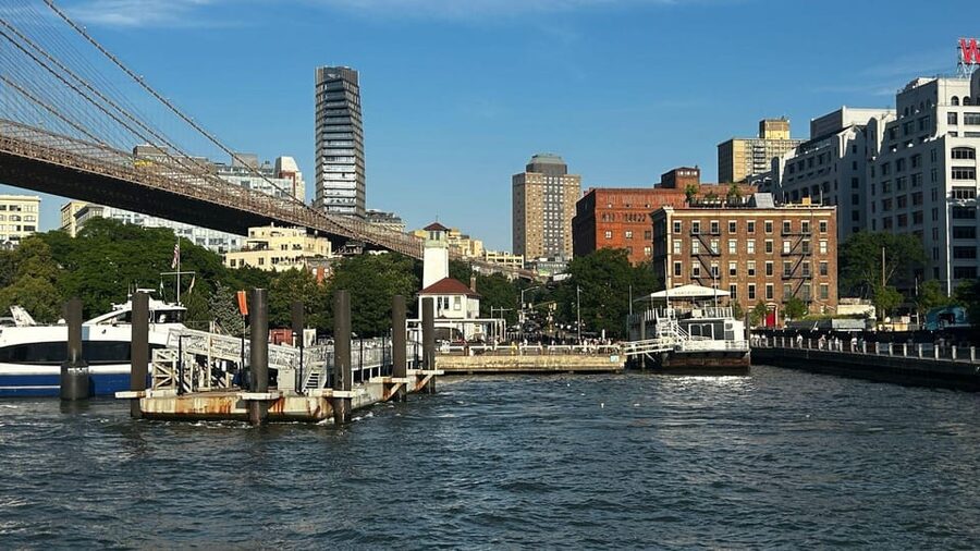 NYC: Brooklyn Bridge and DUMBO Tour with East River Ferry - Time Out Market and Empire Stores