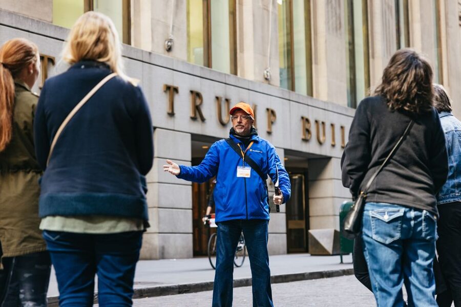NYC: Wall Street Tour with 9/11 Memorial and Statue Ferry - Ellis Island and your return choices