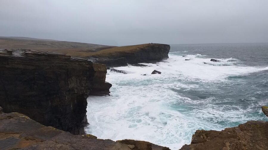 Orkney Day Trip: Meets the Scrabster - Stromness Ferry - Cliffs of Yesnaby: your first taste of Orkney’s coast