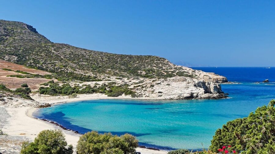 Paros & Antiparos Tour:Ferry ride, Villages & Beaches - Crossing from Pounta to Antiparos