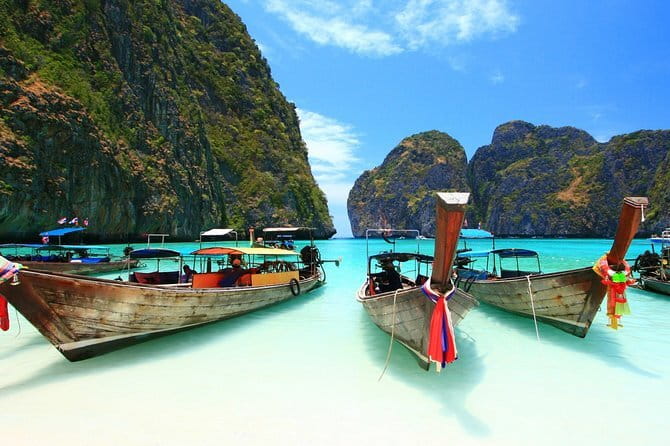 Phi Phi Islands Adventure: Ferry, Snorkeling & Island Lunch - Maya Bay and Phi Phi Ley’s dramatic cliffs